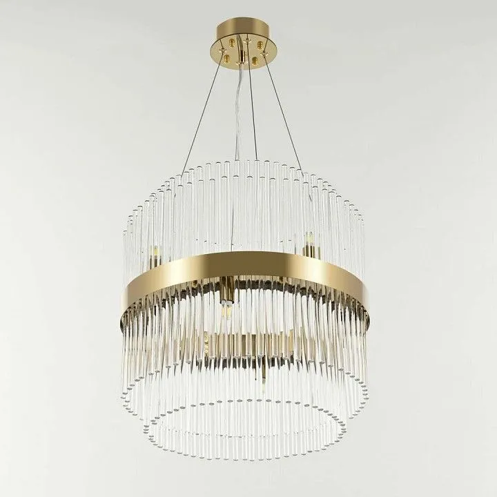 Подвесная люстра Arte Milano Бари 430110.400.8.G9.C1 GD