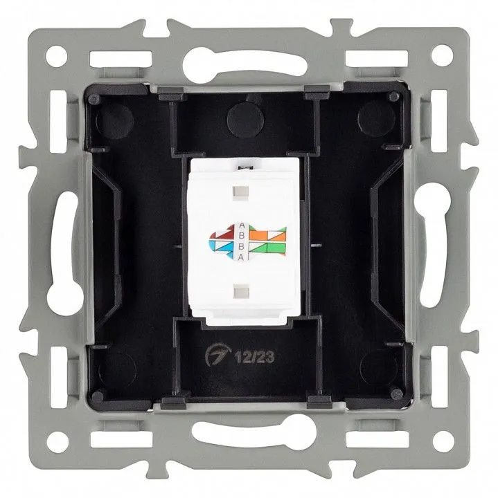Розетка Ethernet RJ-45 и со шторками, без рамки Arlight SCT 045334