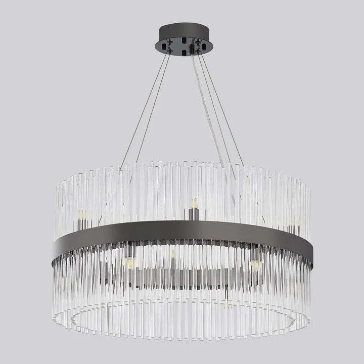 Подвесная люстра Arte Milano Бари 430110.600.12.G9.B1 BK