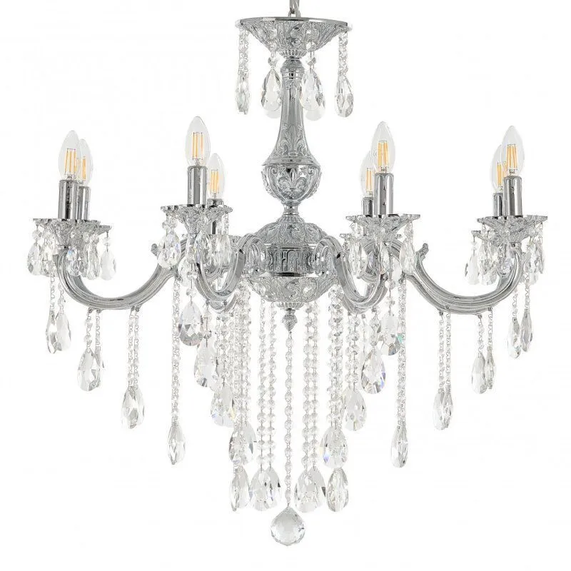 Подвесная люстра Bohemia Ivele Crystal AL7801 AL78101/8/250 B NW