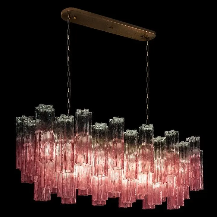 Подвесная люстра Loft it Murano 10580/1000R Clear pink