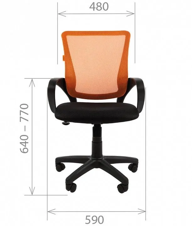 Кресло компьютерное Chairman Chairman 969 00-07017851, 7017851 Кресло компьютерное Chairman Chairman 969 00-07017851, 7017851