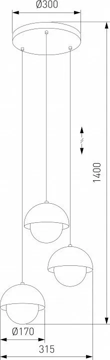 Подвесной светильник TK Lighting Bono 10206 Bono