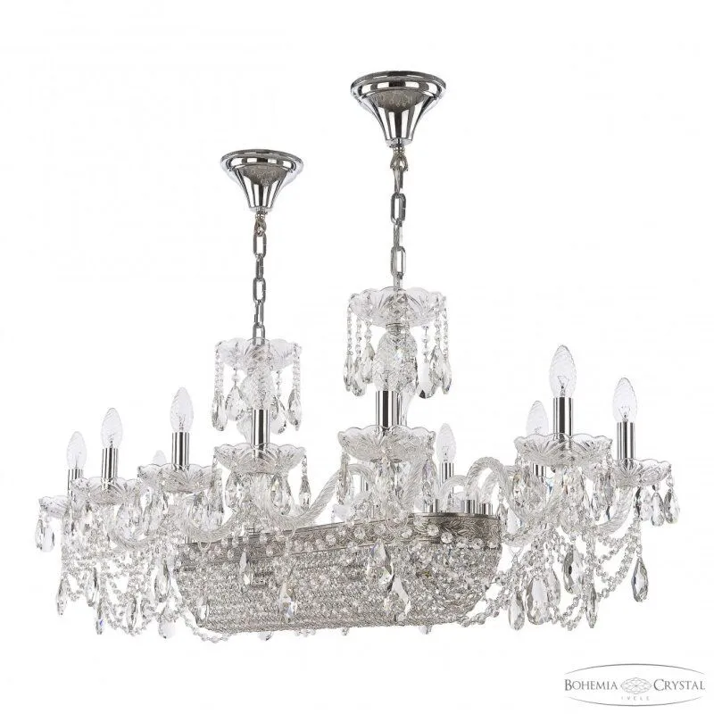 Подвесная люстра Bohemia Ivele Crystal 1453 1453/12/195/800 Ni
