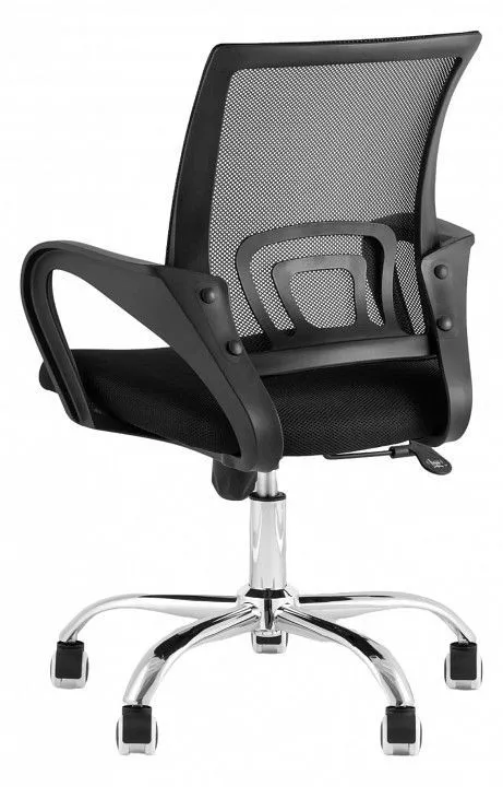Кресло компьютерное Stool Group TopChairs Simple New WH-805 black, УТ000037106 Кресло компьютерное Stool Group TopChairs Simple New WH-805 black, УТ000037106