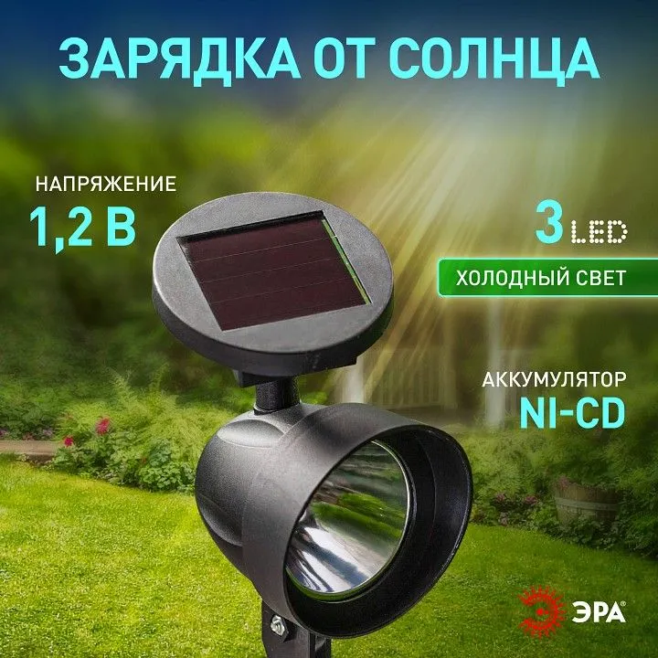 Наземный низкий светильник Эра  ERAUF012-11