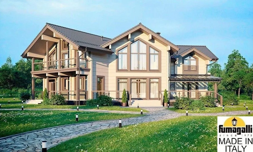 Наземный низкий светильник Fumagalli AMELIA DR2.574.000.AYE27