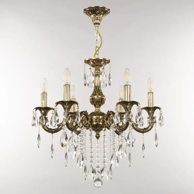 Подвесная люстра Bohemia Ivele Crystal AL7901 AL79101/6/175 B GB