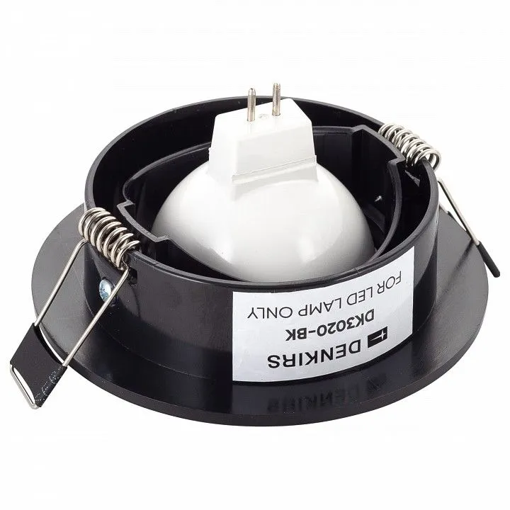 Встраиваемый светильник Denkirs DK3020BВ DK3020-BK Встраиваемый светильник Denkirs DK3020BВ DK3020-BK