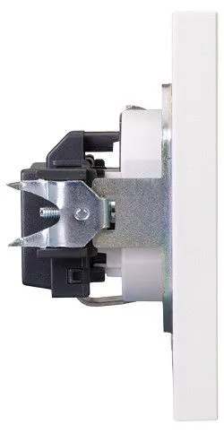 Розетка с заземлением и со шторкой, без рамки Kranz STRONG KR-78-0701-4