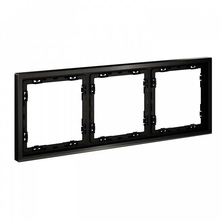 Рамка на 3 поста Voltum S70 METAL VLSM120312