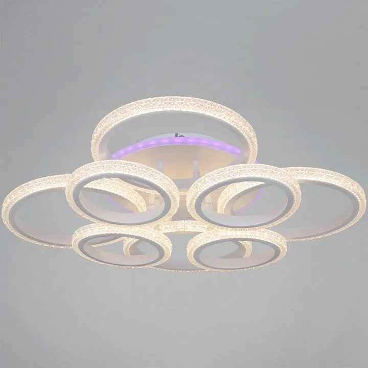 Потолочная люстра Reluce 06333 06333-0.3-4+4A WH (RGB)