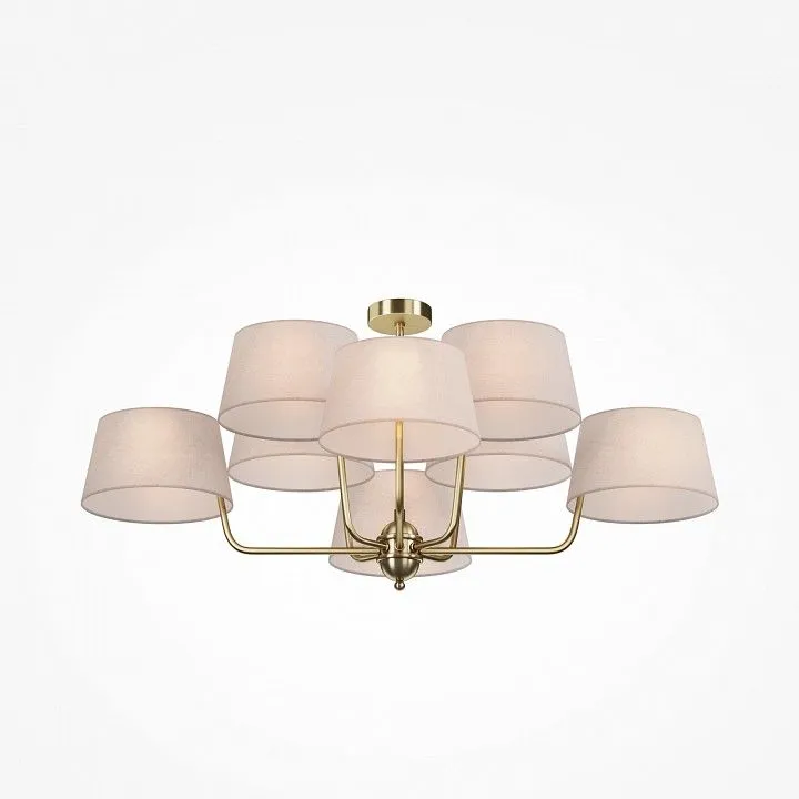 Люстра на штанге Maytoni Модесто MOD360PL-08BS