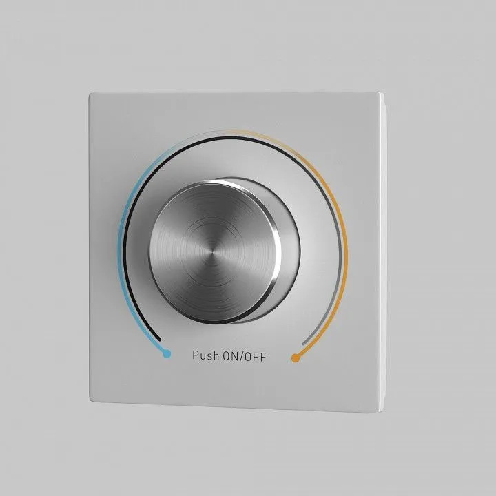 Панель-регуляторы ЦТ роторные встраиваемые Maytoni Lighting control Панели управления 721035