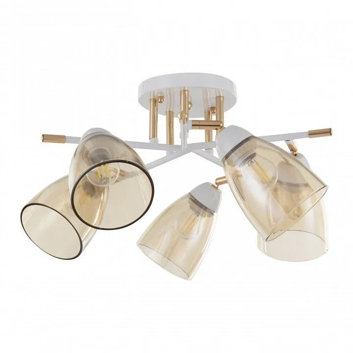 Потолочная люстра Arte Milano AMALFI-327410 327410/5 FG+WH