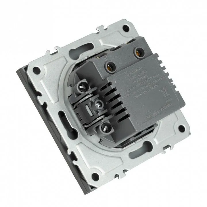 Розетка 2хUSB type A и C без рамки Stekker Эмили 49957