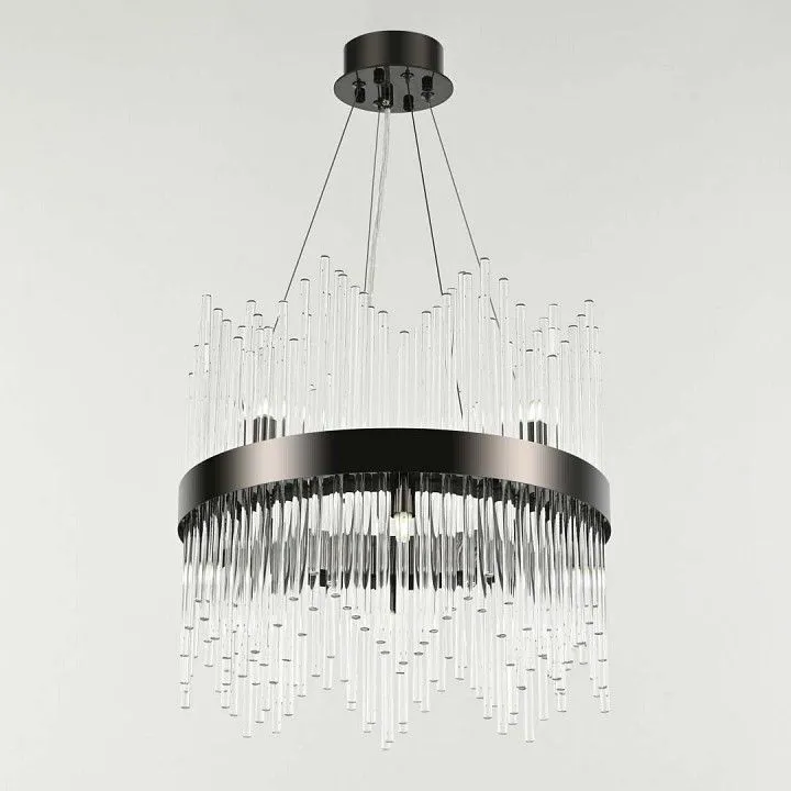 Подвесная люстра Arte Milano Бари 430110.400.8.G9.A1 BK