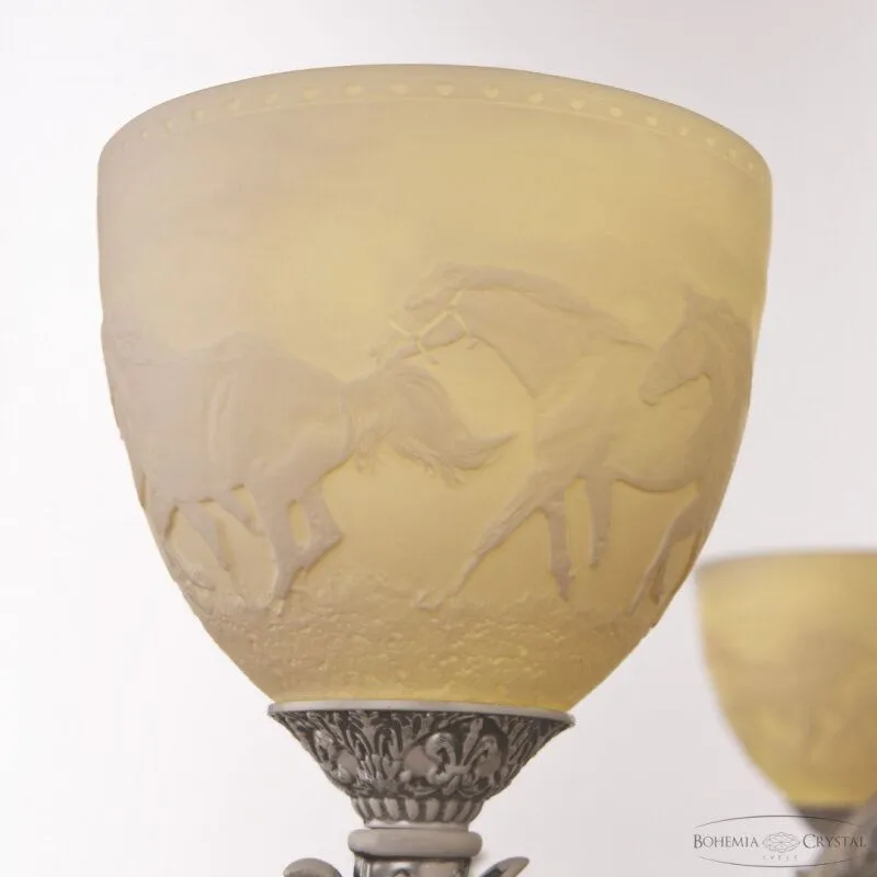 Подвесная люстра Bohemia Ivele Crystal AL7901 AL79101P/8/250 WMN P1 U Horse
