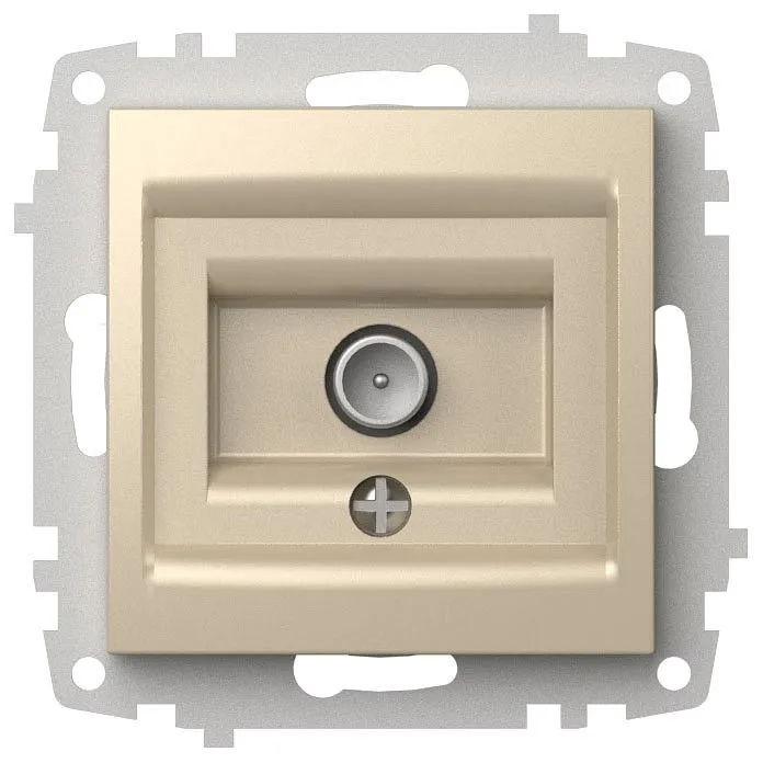ТВ-розетка оконечная без рамки Elbi Eleсtriс Zena Vega 609-012500-273