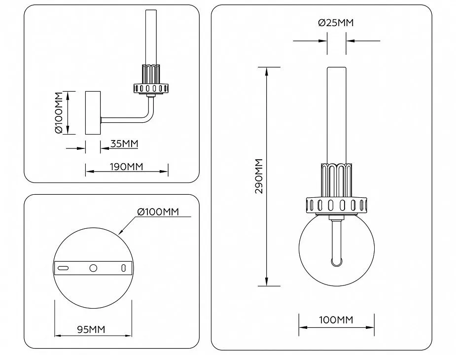 Бра Ambrella Light LH LH53128