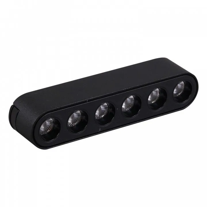 Накладной светильник Reluce  13002-9.3-001UR magnetic LED6W BK