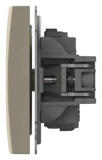 Розетка без заземления, без рамки Elbi Eleсtriс Zena Vega 609-010300-215