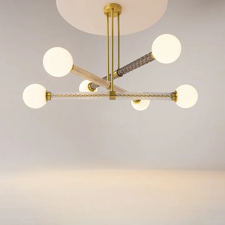 Люстра на штанге Maytoni Театро MOD287PL-06BS