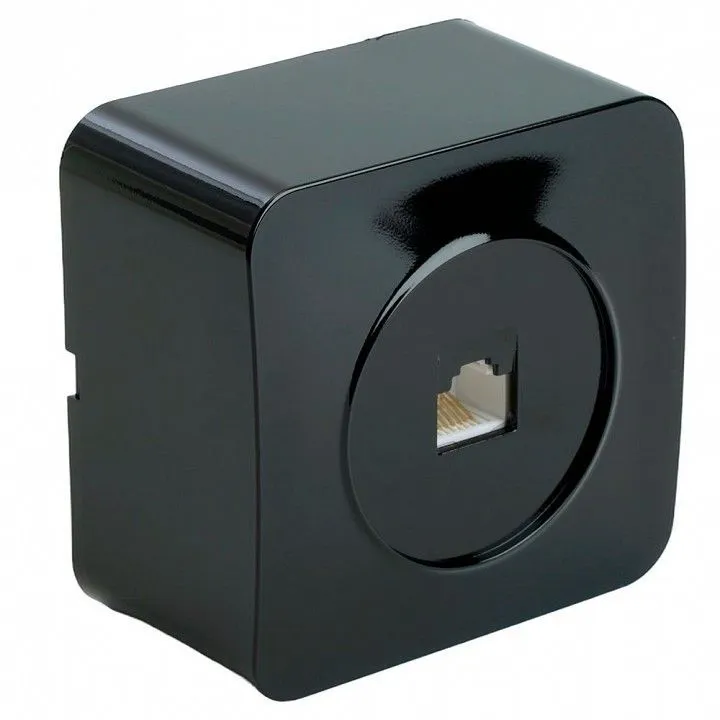 Розетка Ethernet RJ-45 Stekker София 49312