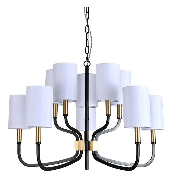 Подвесная люстра Newport DARINA 35210/С black+brass