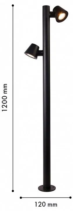 Наземный высокий светильник Favourite Bio 4744-2F