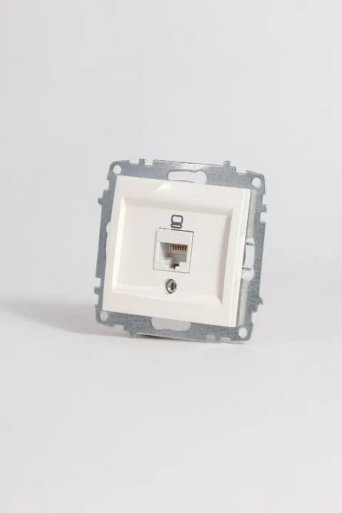 Розетка Ethernet RJ-45 без рамки Elbi Eleсtriс Zena Vega 609-010200-247