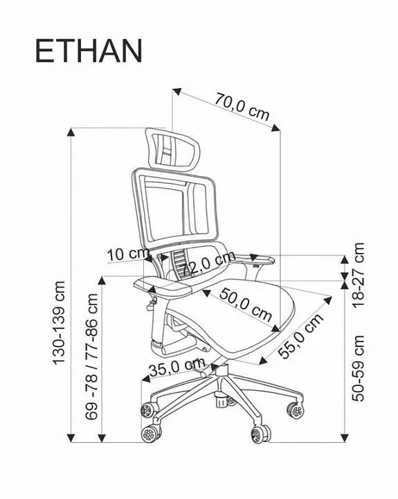 Кресло компьютерное Ethan