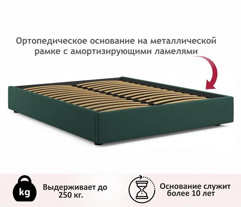 Кровать двуспальная Base 2000x1600