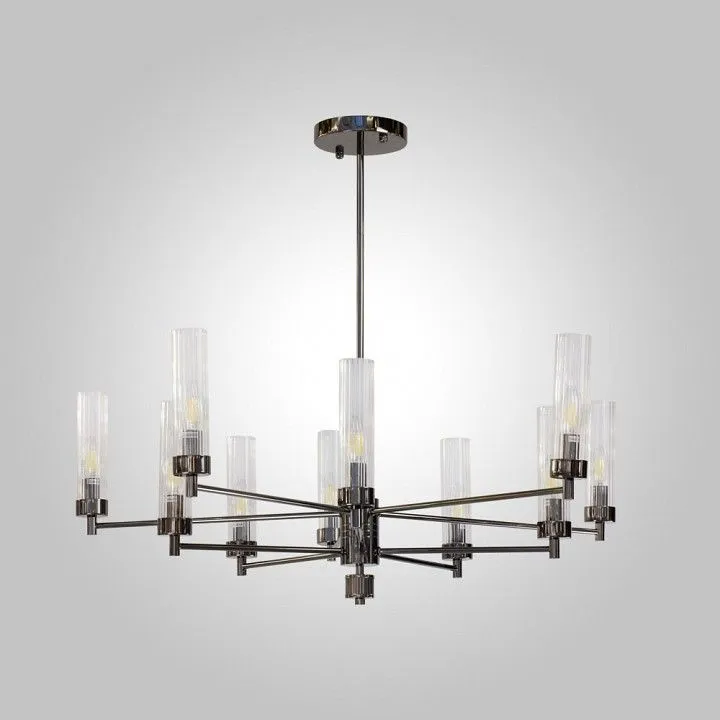 Люстра на штанге AM-Group INDIGO INDIGO SP10 PEARL BLACK