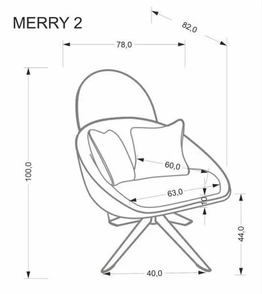 Кресло Merry 2