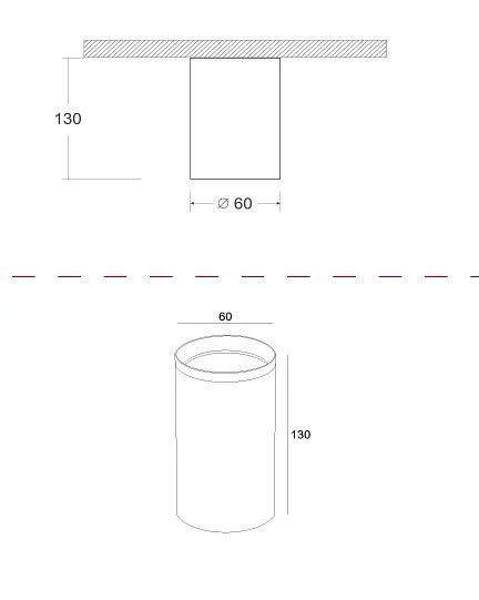 Накладной светильник Maytoni Focus C010CL-01G