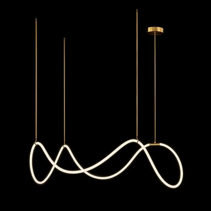 Подвесной светильник Loft it Thread 10388P/C Brass
