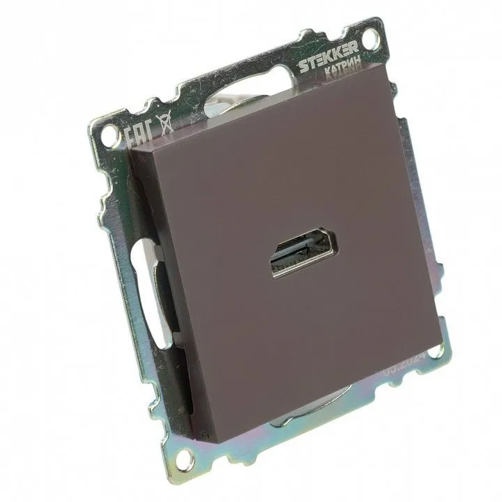 Розетка HDMI без рамки Stekker Катрин 50064