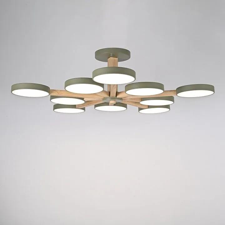 Люстра на штанге Imperiumloft TURNA Khaki TURNA-B01
