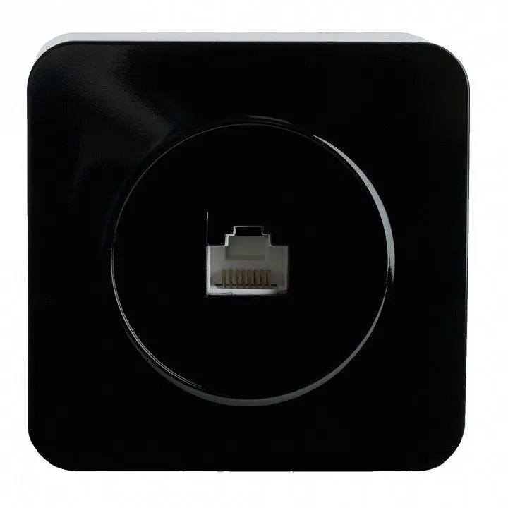 Розетка Ethernet RJ-45 Stekker София 49312