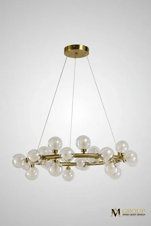 Подвесная люстра AM-Group AM470 AM470 D700 POLISHED GOLD