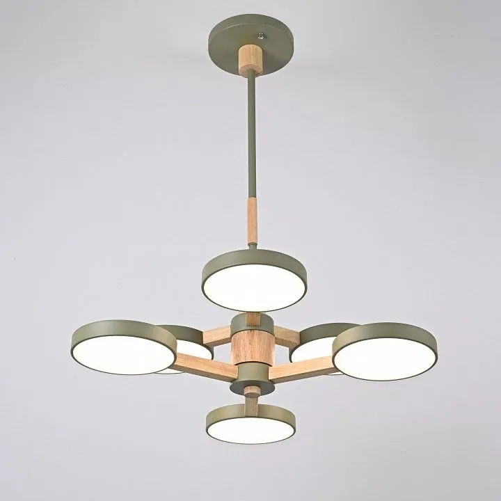 Люстра на штанге Imperiumloft TURNA Khaki TURNA-DBL01
