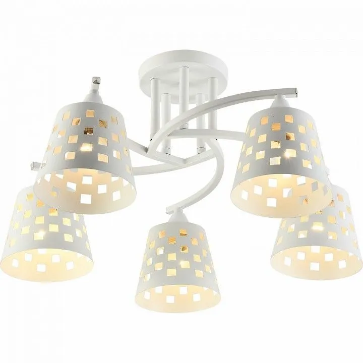 Потолочная люстра Reluce 01384 01384-0.3-05 WH+CR