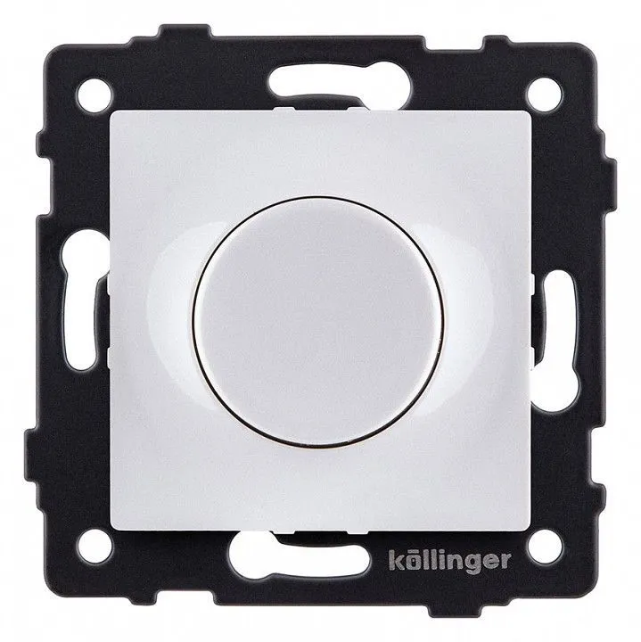 Диммер проходной без рамки Kollinger  REA-048WH