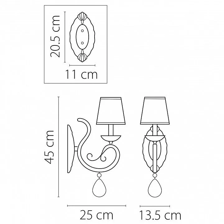 Бра Lightstar Ricerco 693614