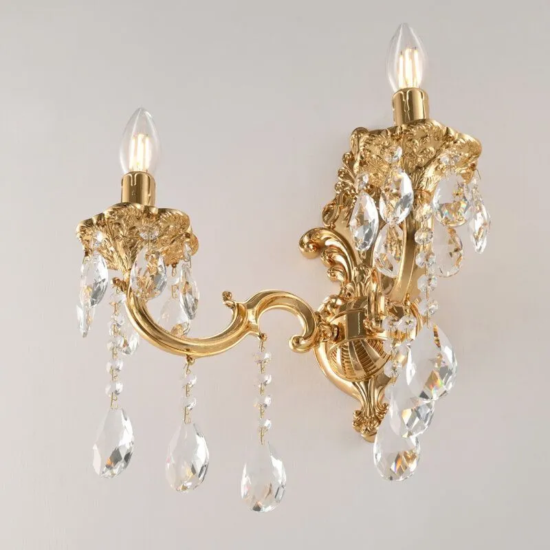 Бра Bohemia Ivele Crystal AL7801 AL7801B14/2/175 A G