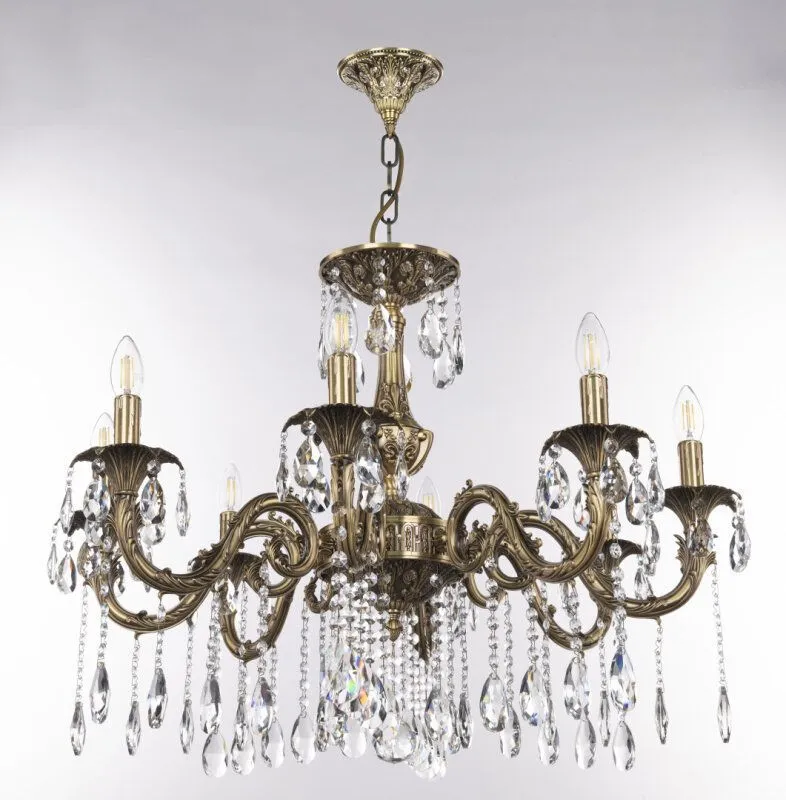 Подвесная люстра Bohemia Ivele Crystal AL7901 AL79101/8/250 A FP