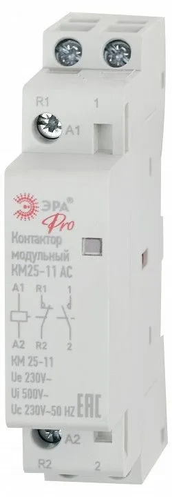 Контактор модульный Эра КМ NO-902-293