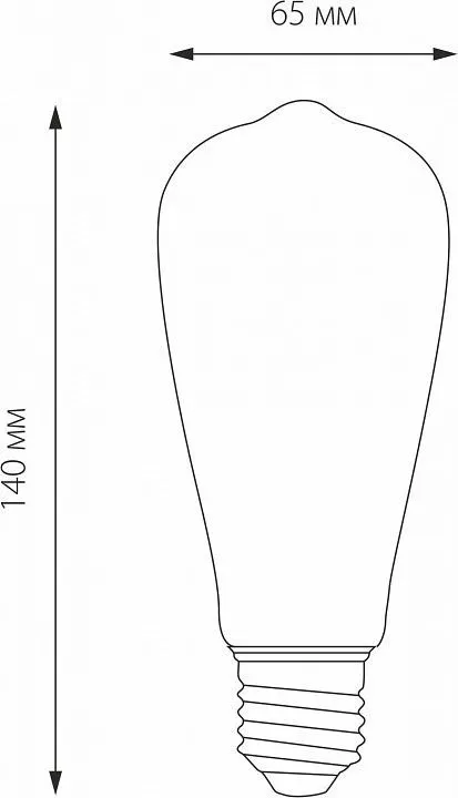 Лампа светодиодная Elektrostandard ST64 F E27 6Вт 3300K a048279