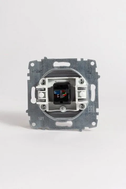 Розетка Ethernet RJ-45 без рамки Elbi Eleсtriс Zena Vega 609-011000-247